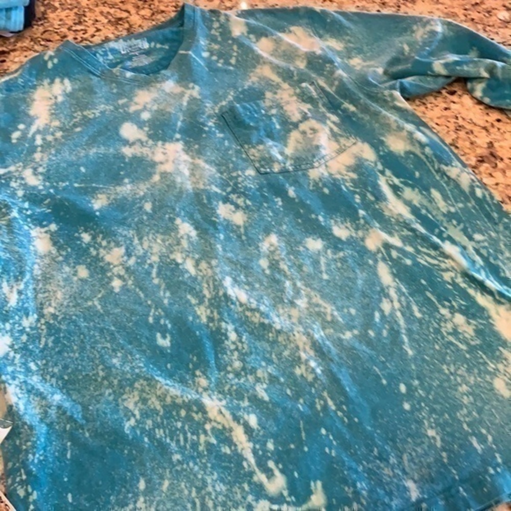Bleached Shirt Custom Bleached XLarge Long Sleeved Top - Picture 9 of 10